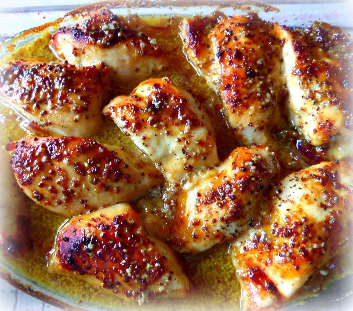 The English Kitchen Baked Honey Mustard Chicken